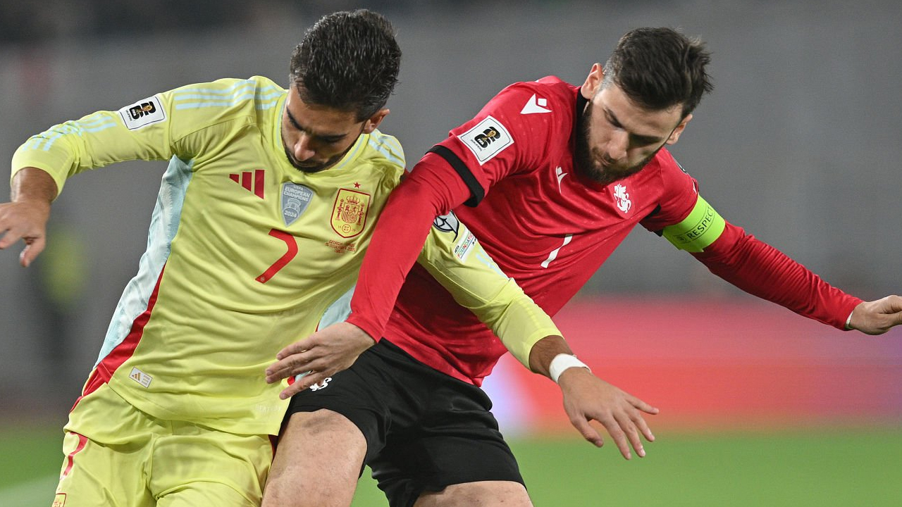 Hasil Pertandingan Kualifikasi WC2026: Georgia 0-4 Spanyol