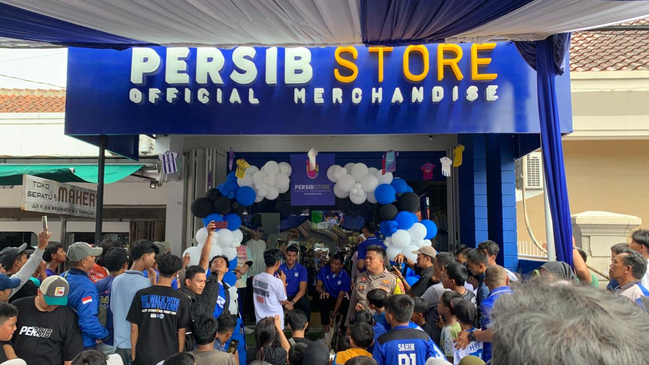 Persib Store Tasikmalaya resmi dibuka