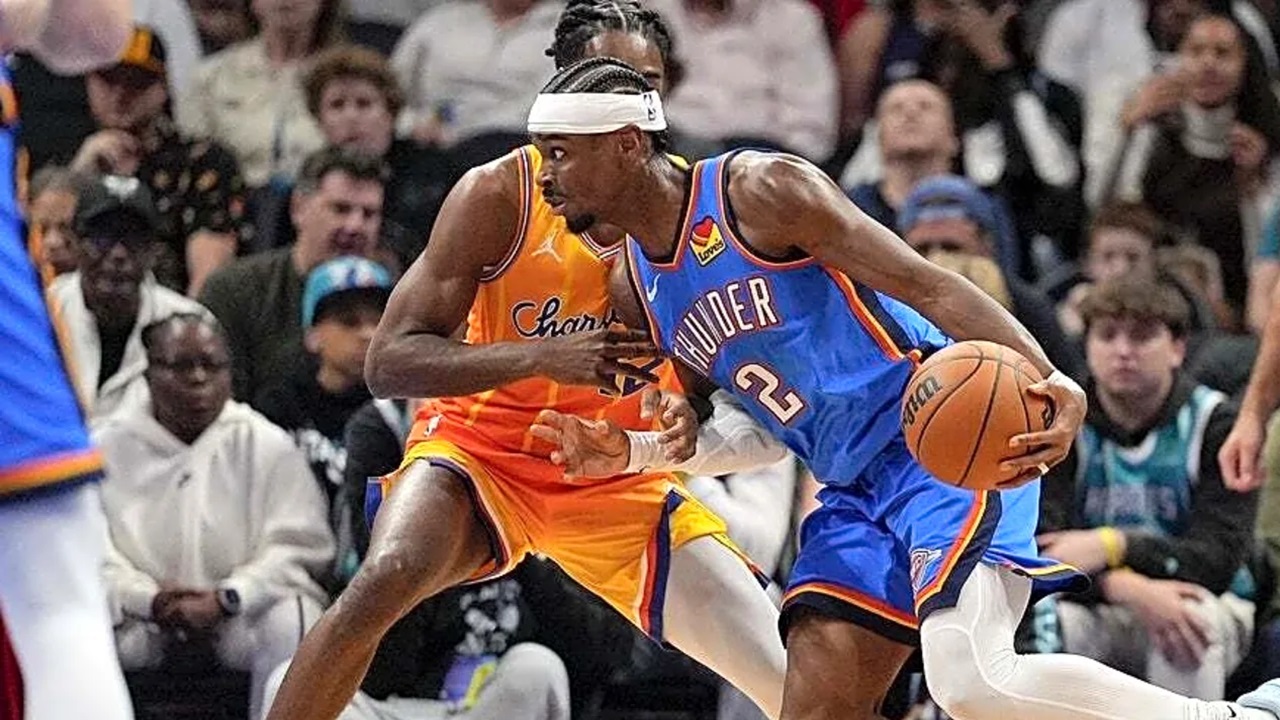 Thunder Hentikan Perlawanan Hornets Lewat Performa Kuarter Ketiga