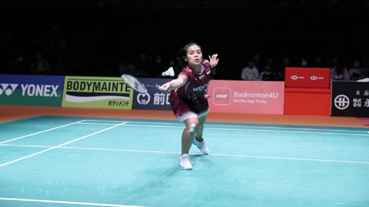 Gregoria Mariska Tunjung bersyukur meski hanya jadi runner-up di Kumamoto Masters 2025.