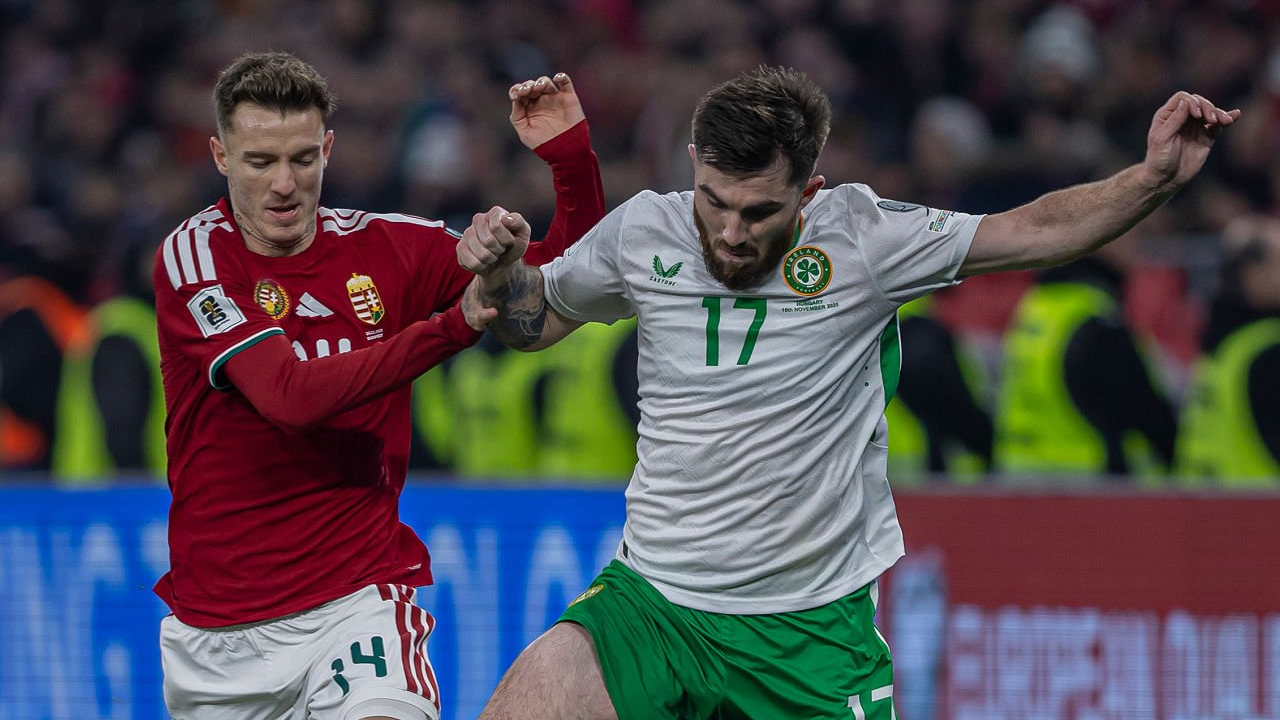 Hasil Pertandingan Kualifikasi WC2026: Hungaria 2-3 Republik Irlandia