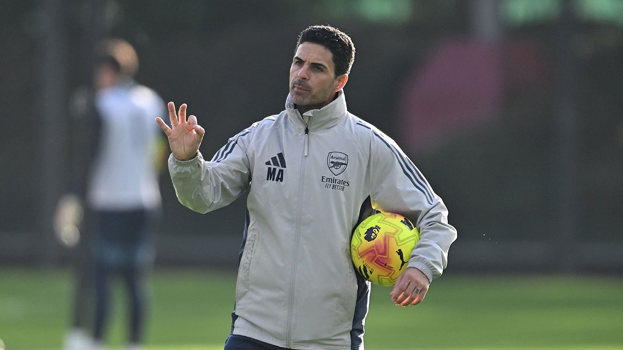 Manajer Arsenal, Mikel Arteta