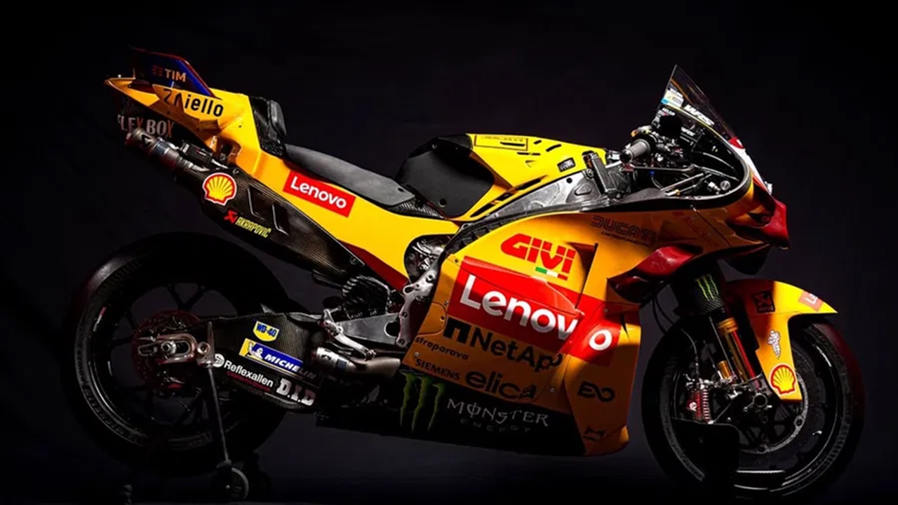 Ducati Lenovo Luncurkan Motor Spesial Baru Jelang Tes MotoGP Valencia