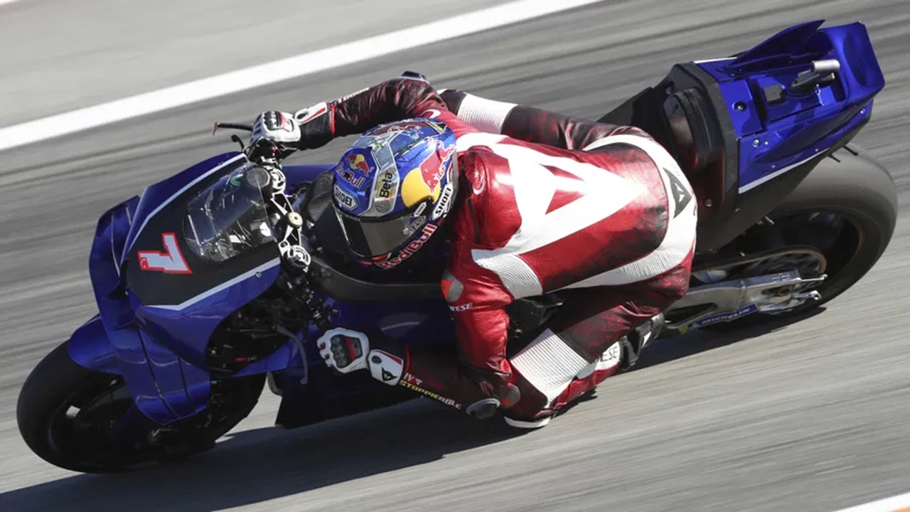 Toprak Razgatlioglu alani Debut Geber  Motor MotoGP di Tes Valencia