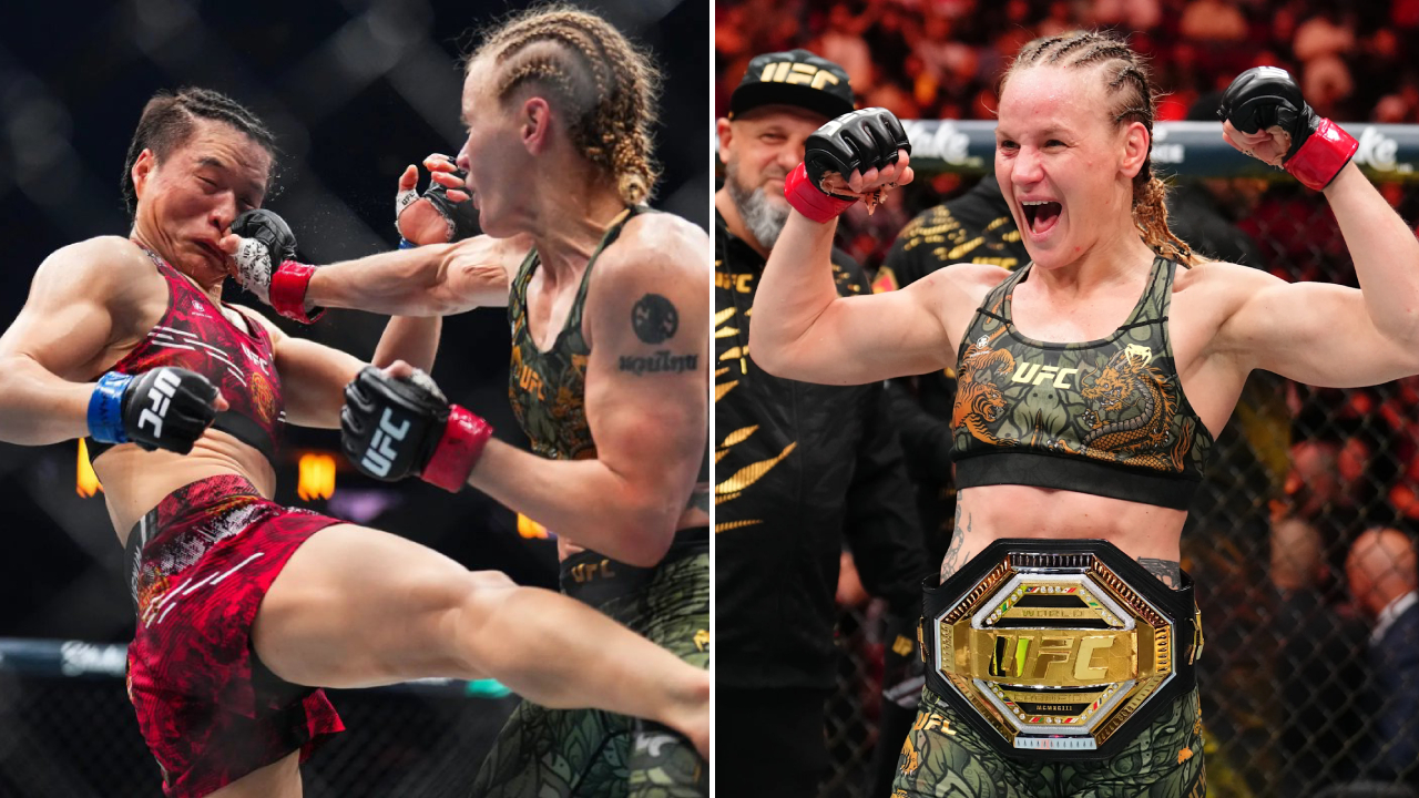Kemenangan Valentina Shevchenko ini menandai kemenangannya yang ke-11 dalam pertarungan gelar UFC. (Foto: Fight TV)