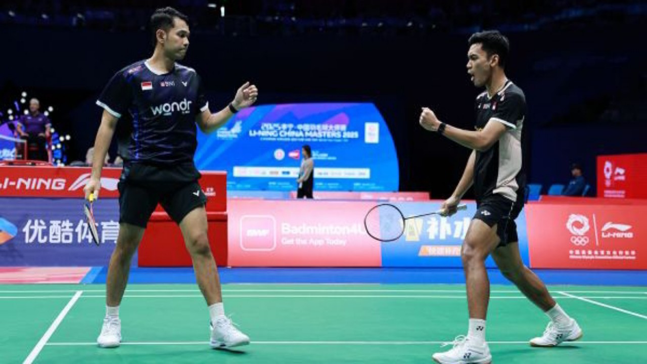 Fajar/Fikri Awali Australia Open Dengan Kemenangan Mudah
