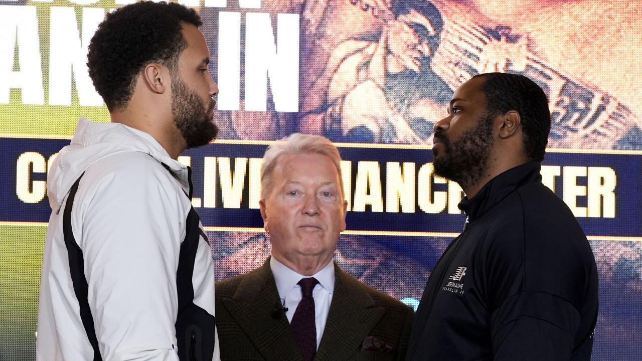 Moses Itauma (kiri) dan Jermaine Franklin Jr. (Foto: Fight TV)