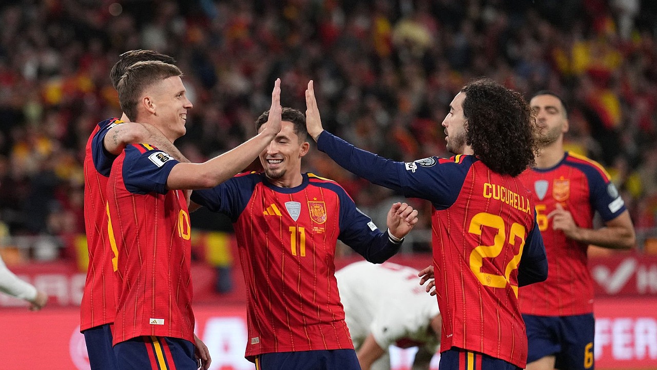 Spanyol memastikan tiket ke Piala Dunia 2026