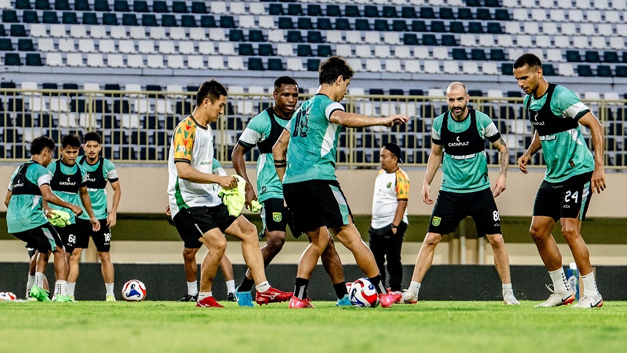 Latihan Persebaya Surabaya/foto dok Persebaya Surabaya