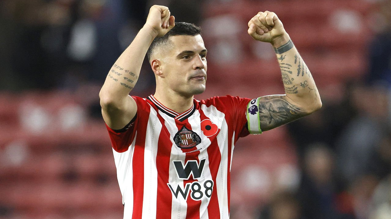 Juventus Incar Granit Xhaka, Sunderland Langsung Ambil Sikap