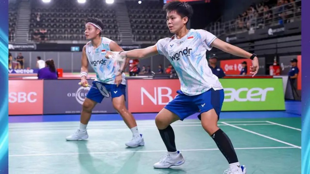 Sikat Jepang, Apriyani/Fadia Lolos Perempat Final Australia Open 2025