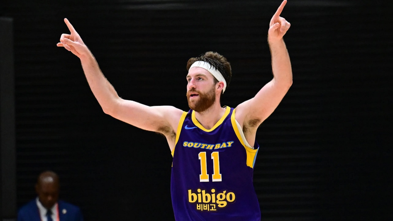 Drew Timme unjuk gigi bersama tim South Bay Lakers.