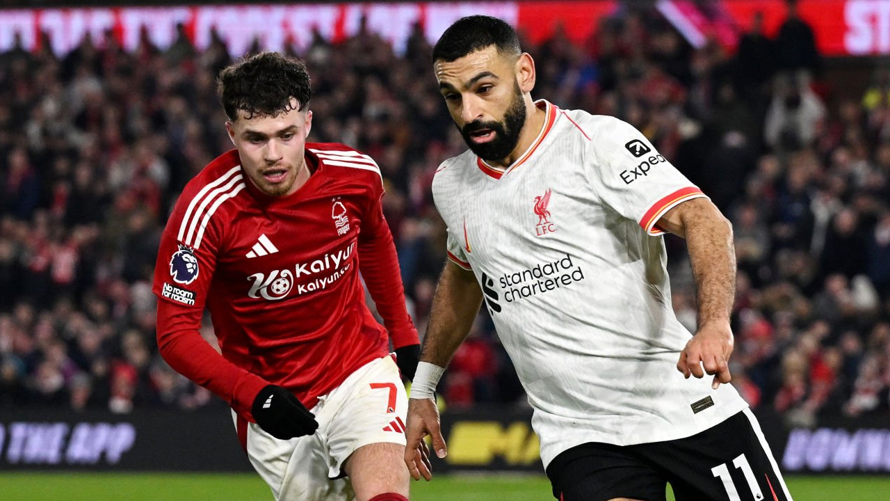 Liverpool vs Nottingham Forest via gettyimages