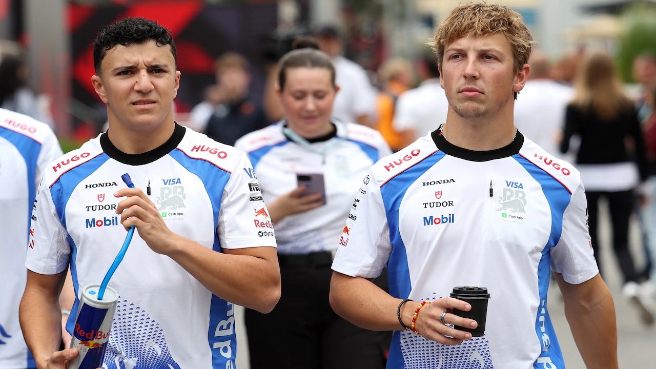 Liam Lawson, Isack Hadjar