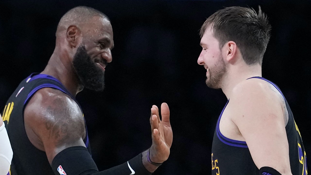 Luka Doncic senang bisa kembali bermain bersama dengan LeBron James.