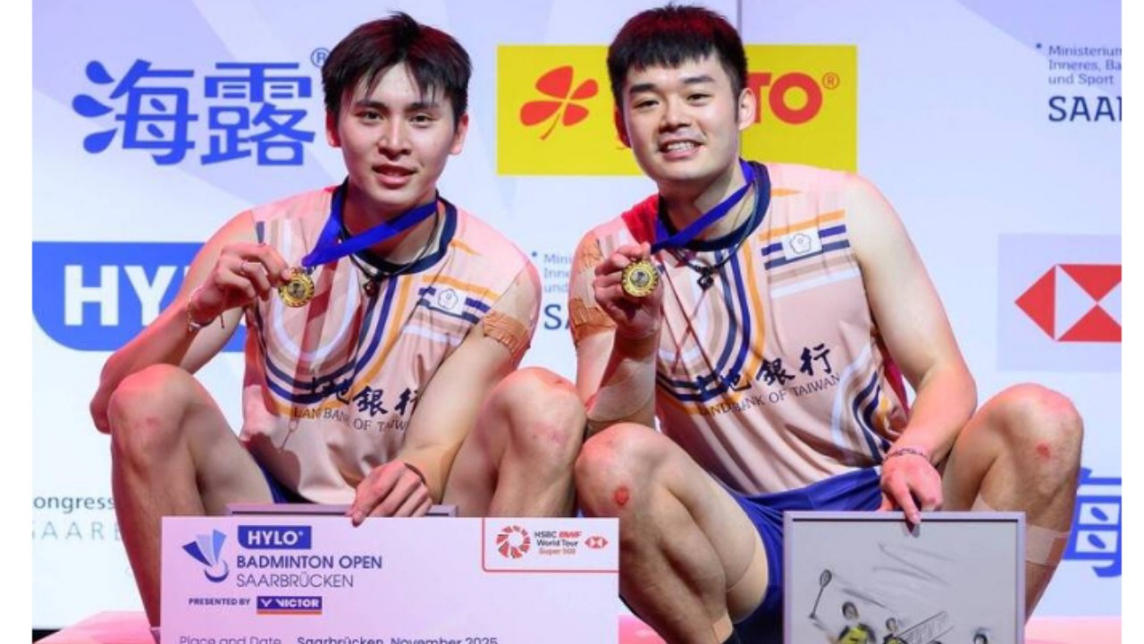 Meski Kalah, Wang Chi Lin/Chiu Hsiang Chieh Tetap Lolos World Tour Finals 2025