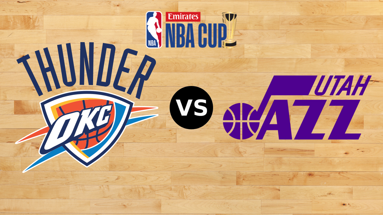 Oklahoma City Thunder akan bertamu ke kandang Utah Jazz dalam pertandingan NBA Cup Grup A Wilayah Barat pada Jumat (21/11) malam atau Sabtu pagi WIB. (Foto: NBA)