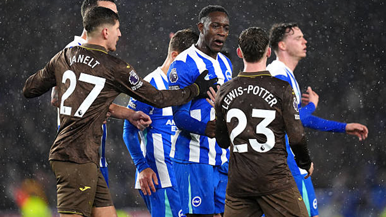 Hasil Pertandingan Premier League: Brighton 2-1 Brentford