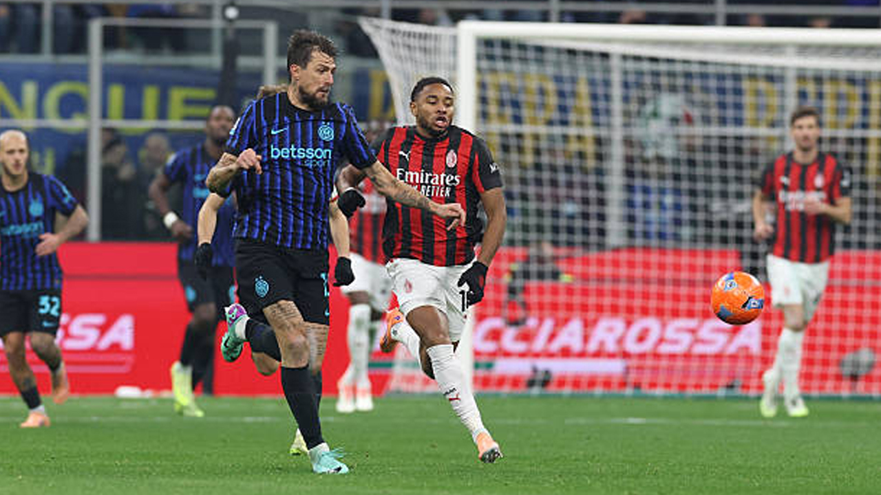 Hasil Pertandingan Serie A Italia: Inter Milan 0-1 AC Milan