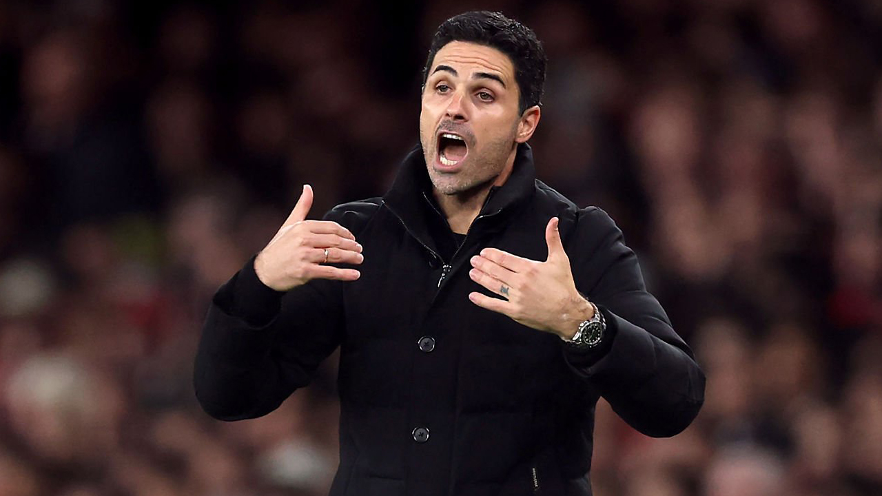 Mikel Arteta.