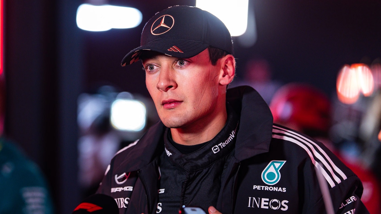 George Russell lagi-lagi kesal karena masalah kemudi di GP Las Vegas.