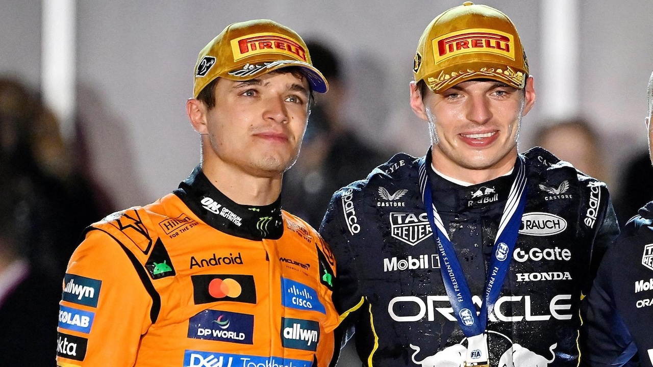 Max Verstappen, Lando Norris
