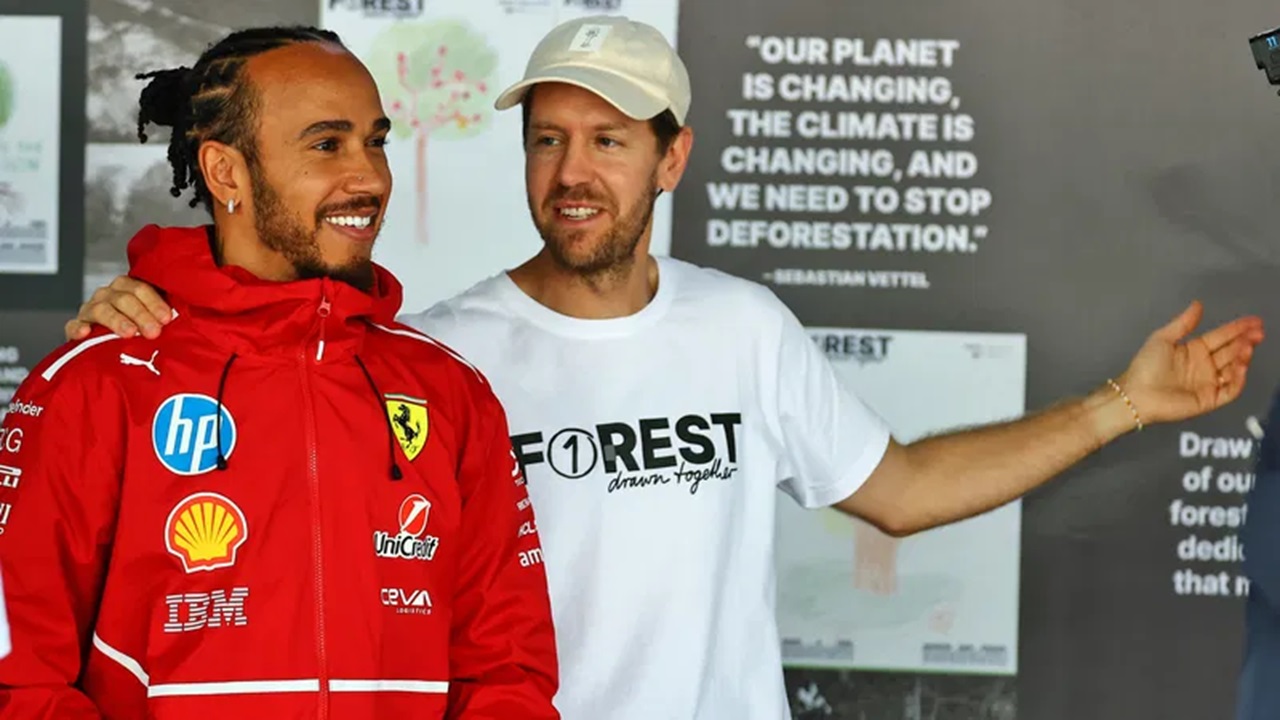 Sebastian Vettel Berikan Nasihat untuk Lewis Hamilton