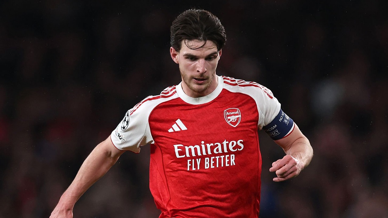 Gelandang Arsenal, Declan Rice