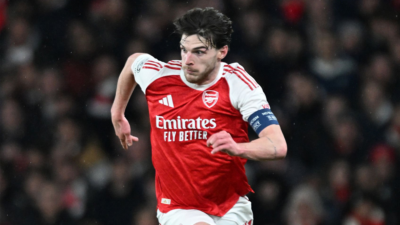 Declan Rice. (Foto: Stuart MacFarlane/Arsenal FC)