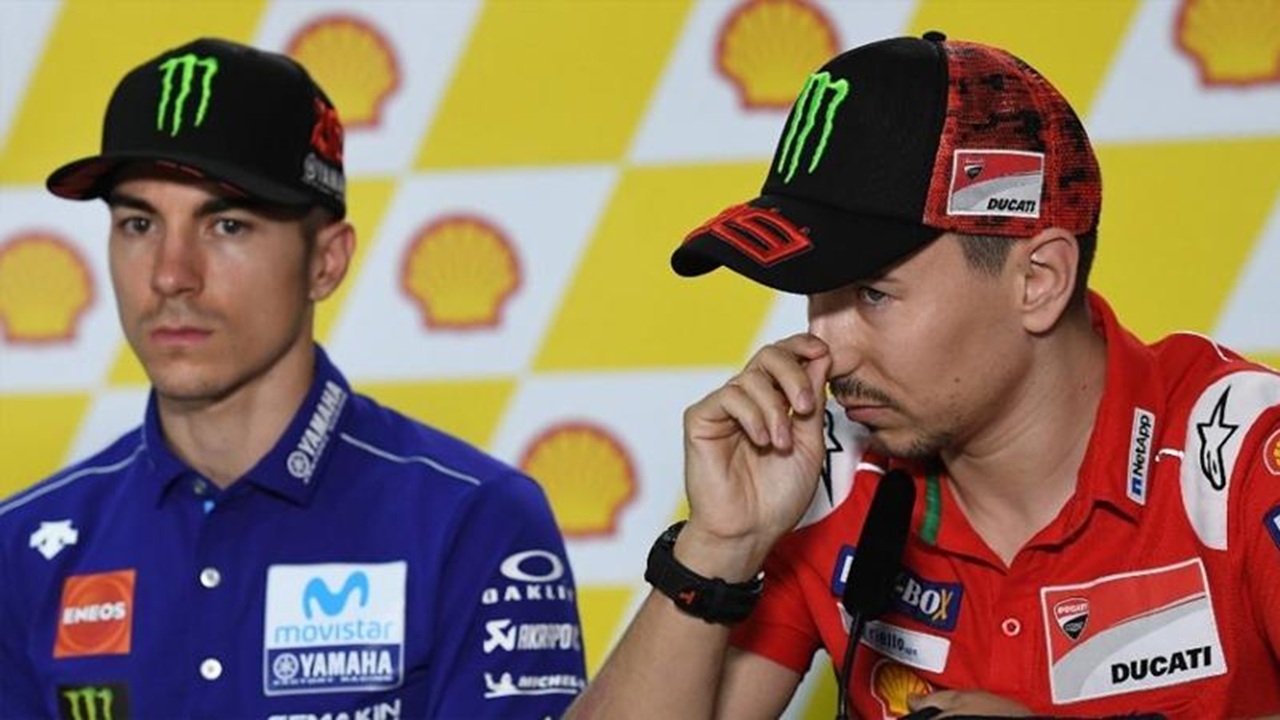 Maverick Vinales dan Jorge Lorenzo