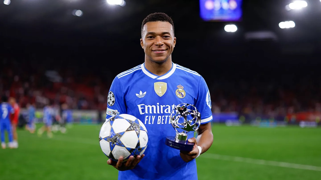 Kylian Mbappe Girang Antarkan Real Madrid Akhiri Paceklik Kemenangan