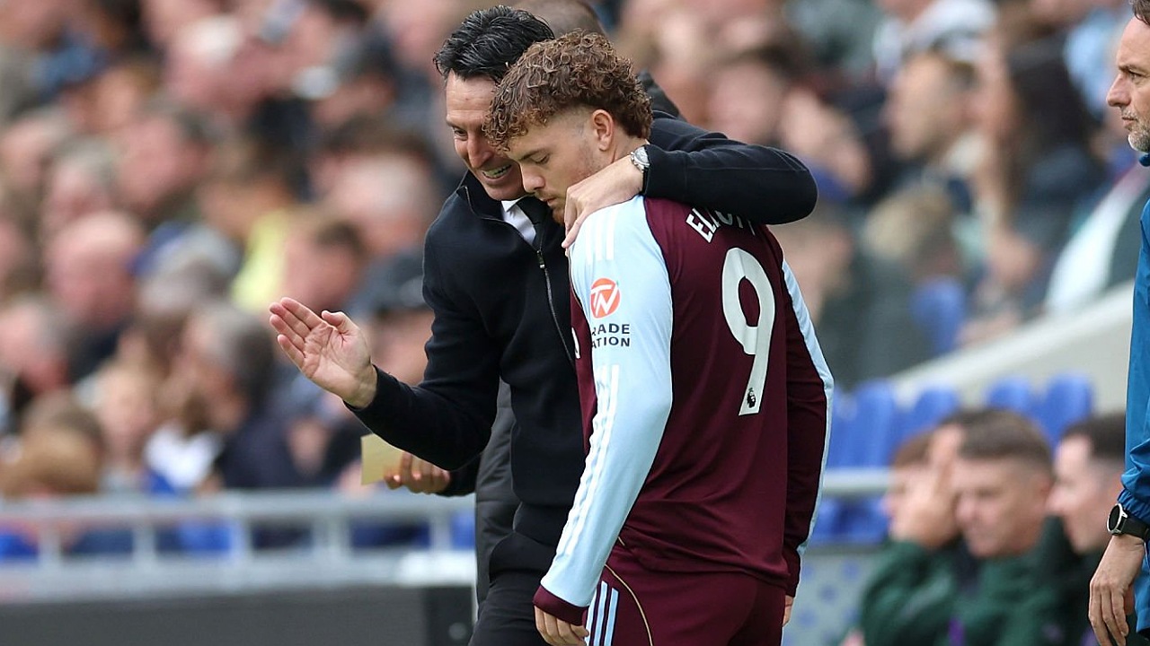 Unai Emery dan Harvey Elliott
