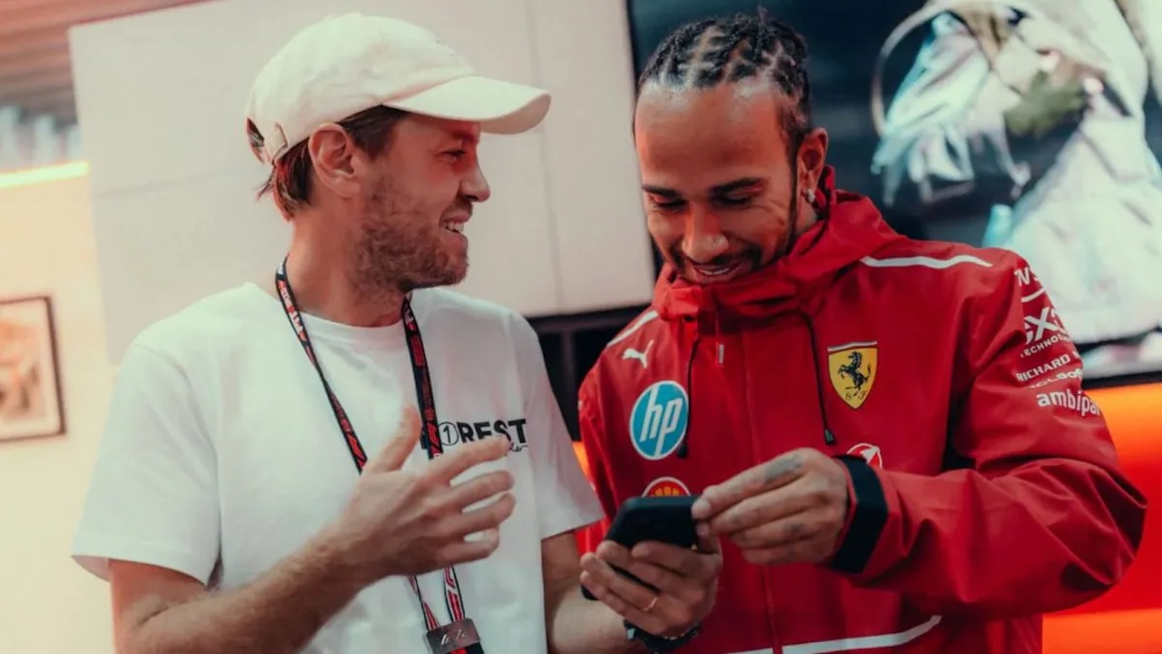 Sebastian Vettel, Lewis Hamilton