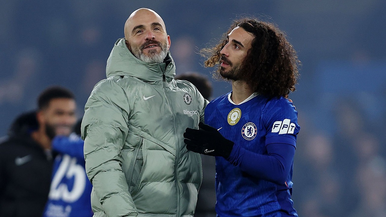 Enzo Maresca dan Marc Cucurella