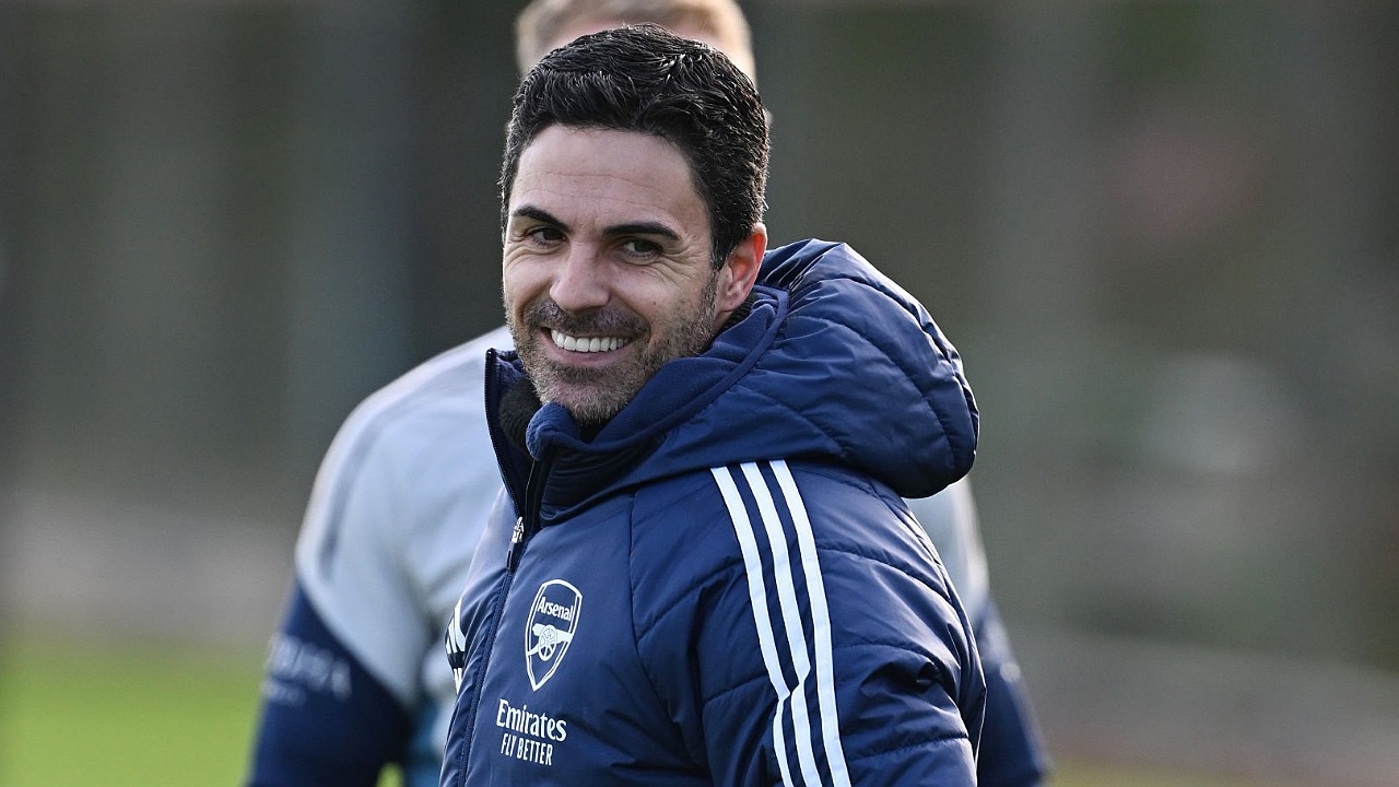Manajer Arsenal, Mikel Arteta. (Foto: Stuart MacFarlane/Getty Images)
