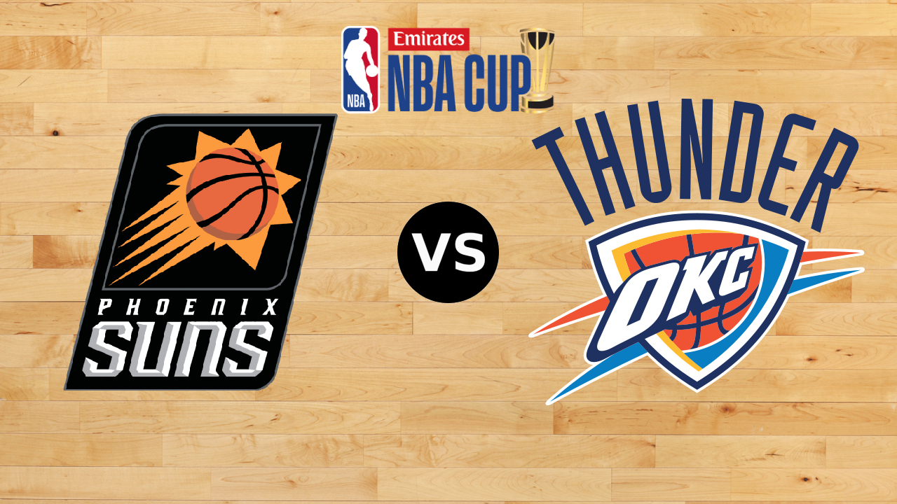 Preview NBA Cup: Phoenix Suns Vs Oklahoma City Thunder (29 Nov 2025)