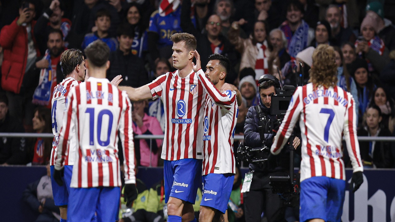 Atletico Madrid menang vs Oviedo