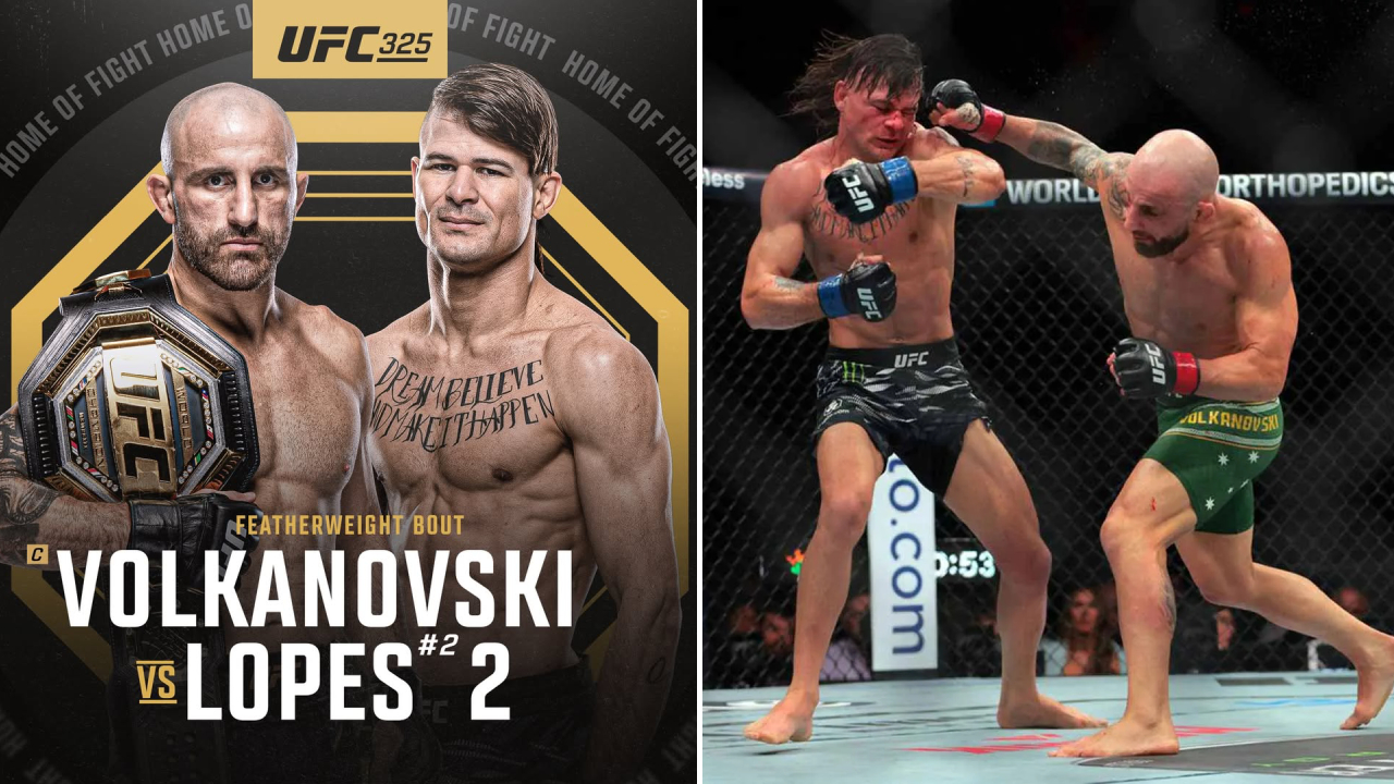 Duel Ulang Alexander Volkanovski vs Diego Lopes Siap Panaskan UFC 325