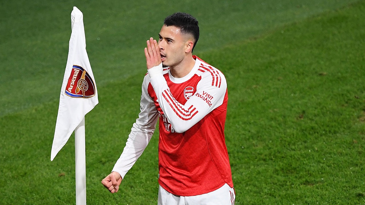 Penyerang Arsenal, Gabriel Martinelli