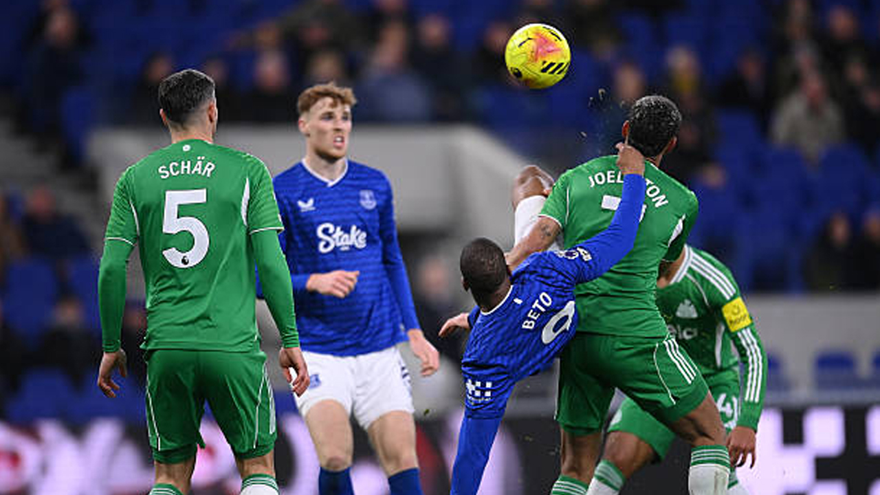 Hasil Pertandingan Premier League: Everton 1-4 Newcastle United