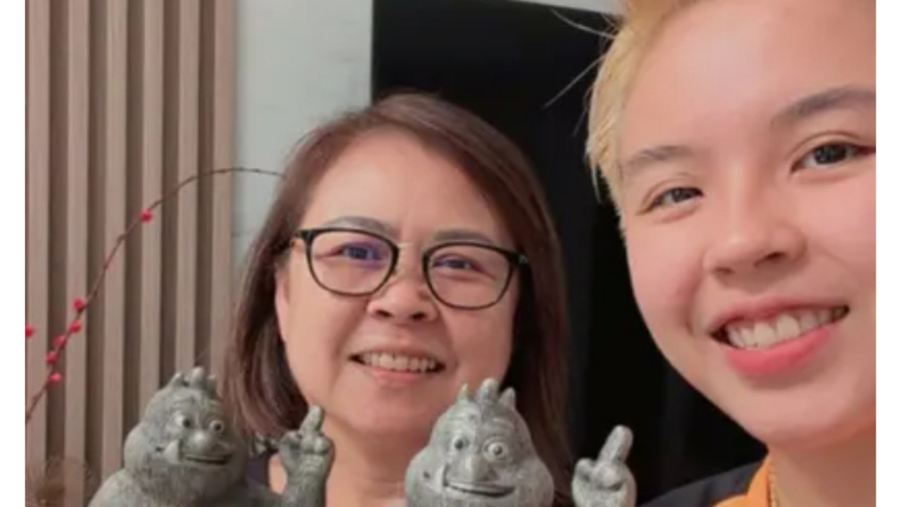 Toh Ee Wei Bersama Sang Ibu/[Foto:Thestar]