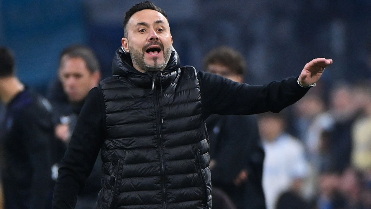 Roberto De Zerbi. (Foto: Sylvain Thomas/FEP/Icon Sport)