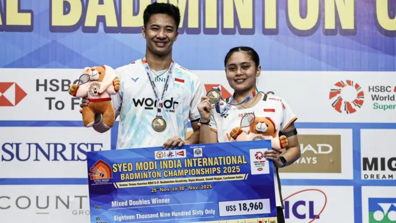 Sikat Thailand, Dejan/Bernadine Kampiun Syed Modi International 2025