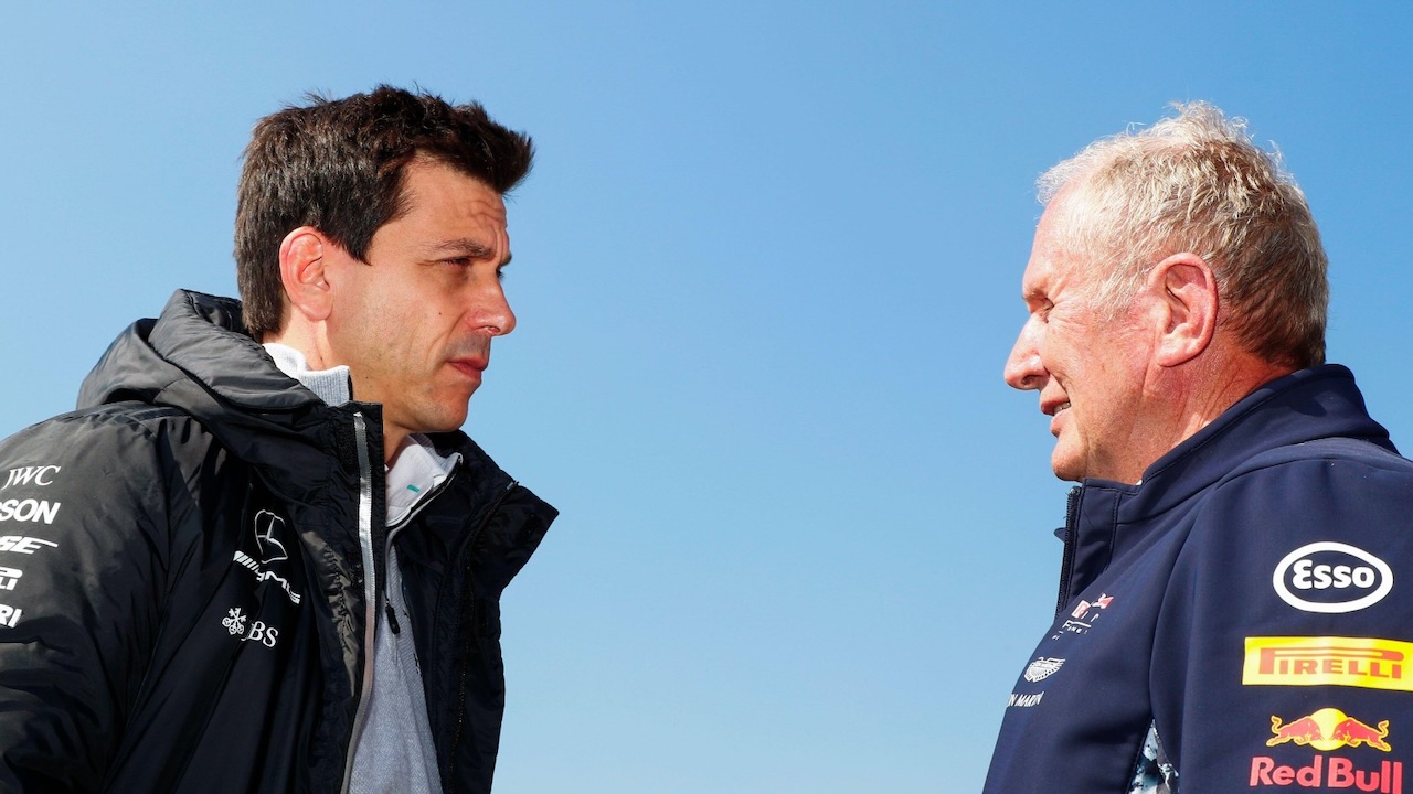 Mercedes, Toto Wolff, Red Bull, Helmut Marko