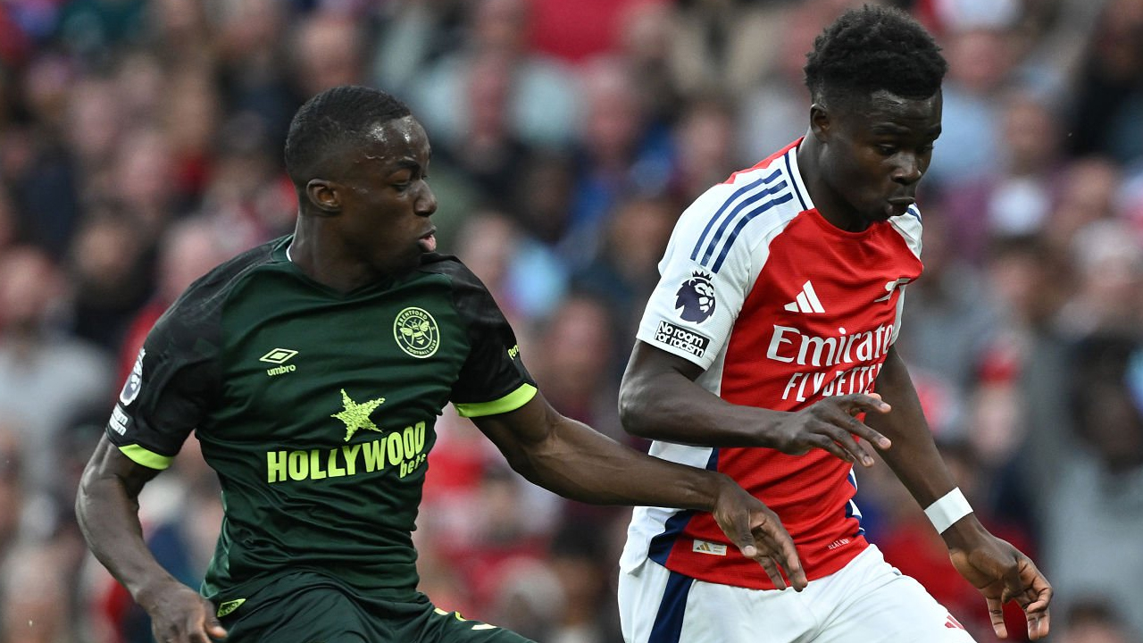 Arsenal vs Brentford via gettyimages