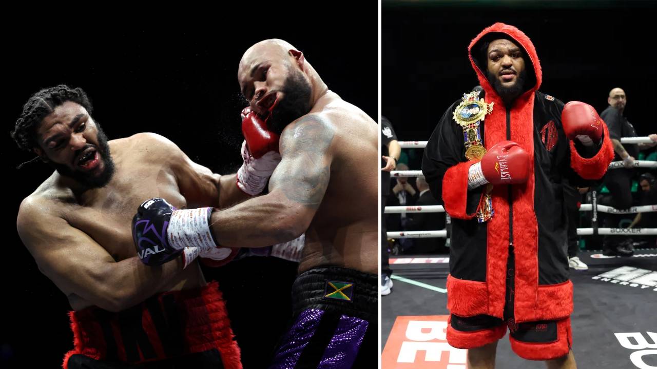 Jeamie Tshikeva Taklukkan Frazer Clarke, Rebut Gelar Kelas Berat Inggris