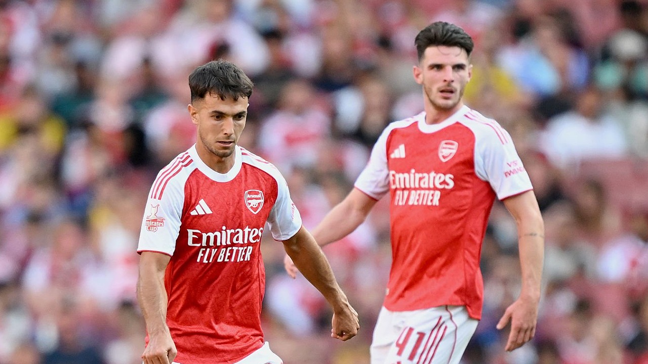 Martin Zubimendi dan Declan Rice