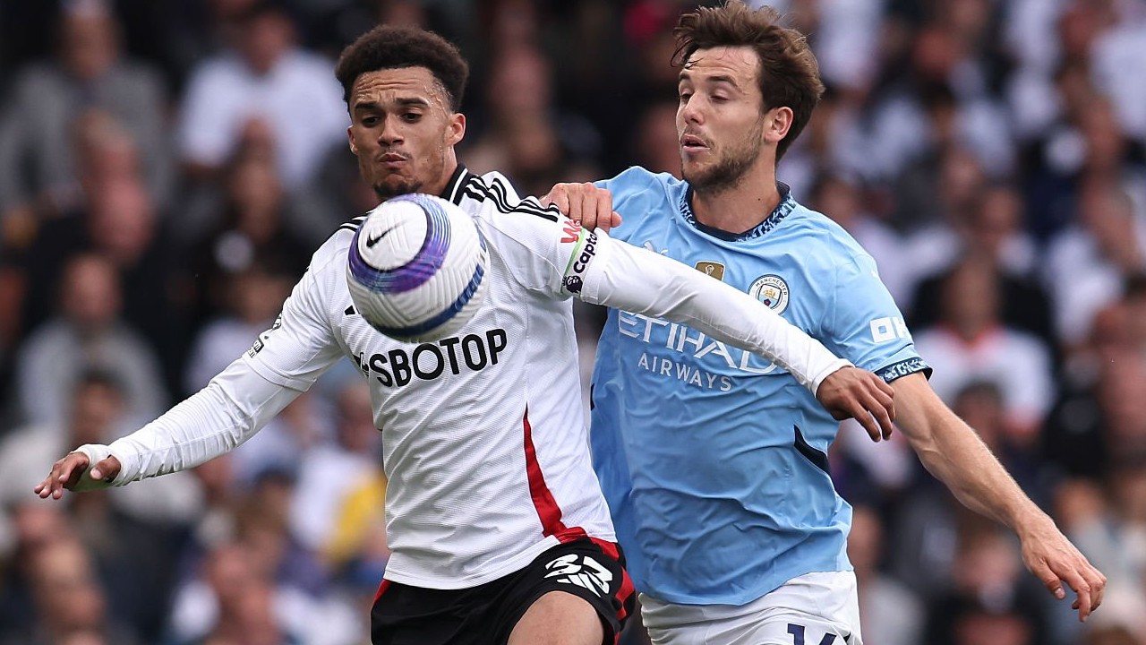Fulham vs Manchester City via gettyimages