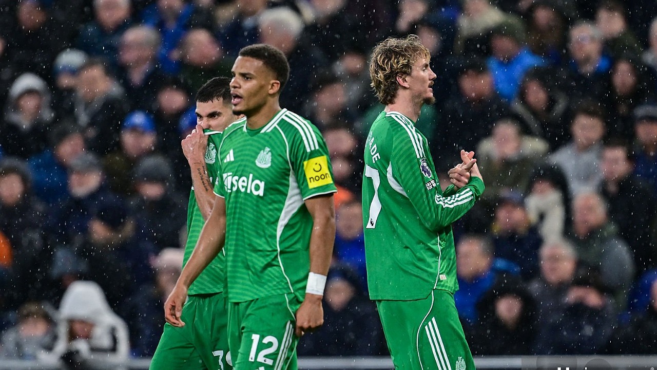 Newcastle United baru saja mengalahkan Everton di Hill Dickinson Stadium
