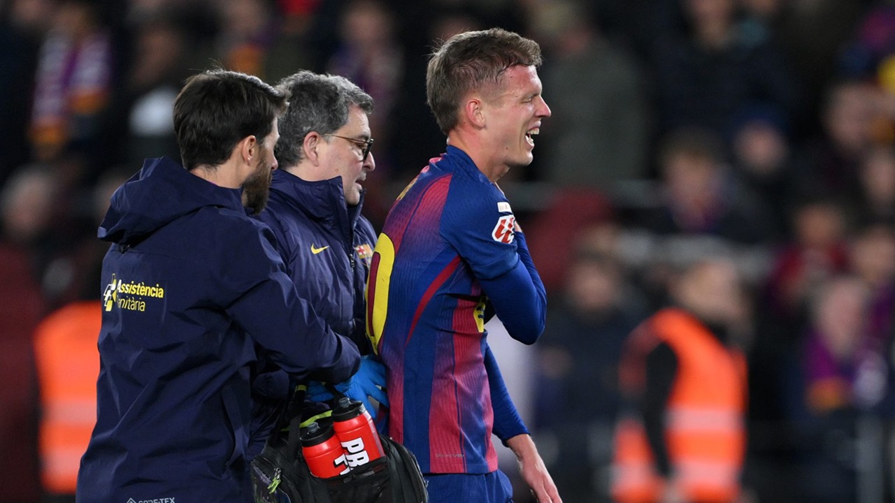 Dani Olmo Kirimkan Pesan ke Fans Barcelona Usai Alami Cedera